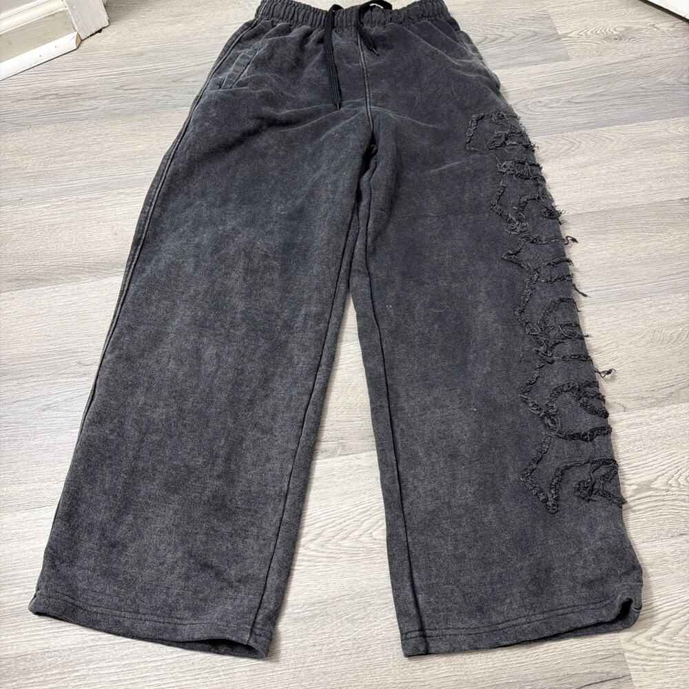 Driver Sweatpants Acid Wash Streetwear FrenchTerry Cotton Men’s Medium